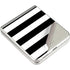 White and Black Stripes Galaxy Z Flip3 5G Skin
